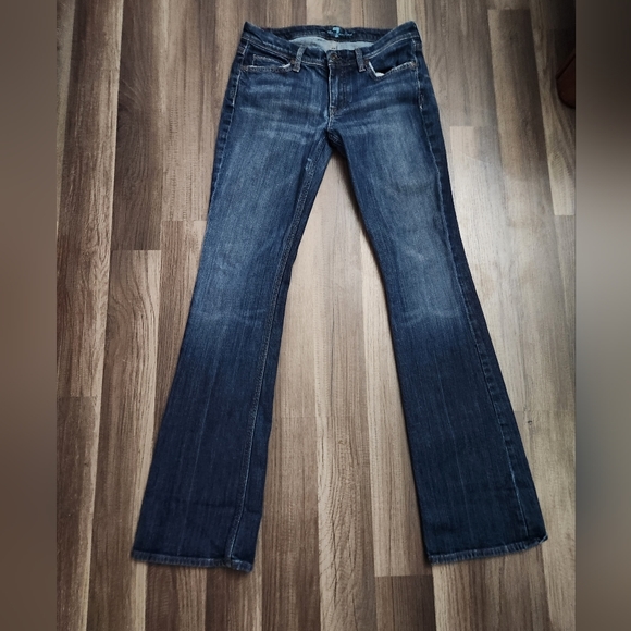 7 For All Mankind Denim - 7 For All Mankind  FLYNT Boot Cut Jeans Size 27 inseam 30'